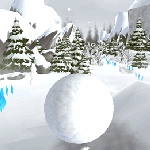 3D Kar Topu Oyunu